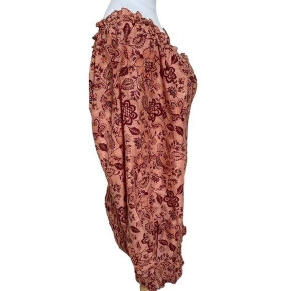 Free People Smock It To Me Floral Mini Dress Size Large NWOT - Picture 8 of 13